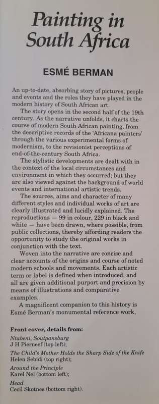 Painting in South Africa - Esme Berman (Hardcover)