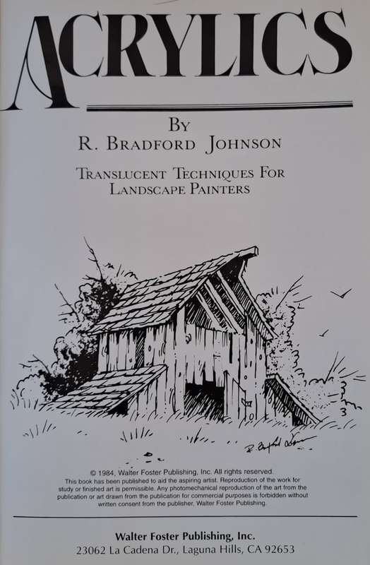 Acrylics - R. Bradford Johnson (Paperback)