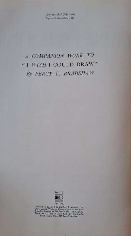 I wish i could Paint - Percy V Bradshaw (Hardcover)
