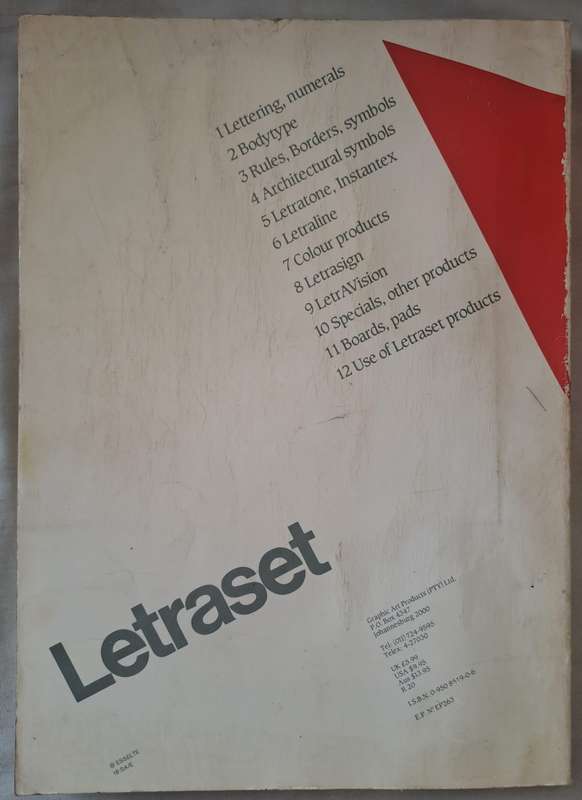 Reference book - Esselte Letraset (Paperback)