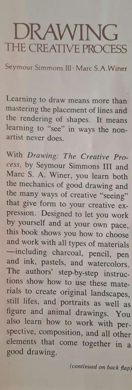 Drawing, The creative process - Seymour Simmons (Hardcover)