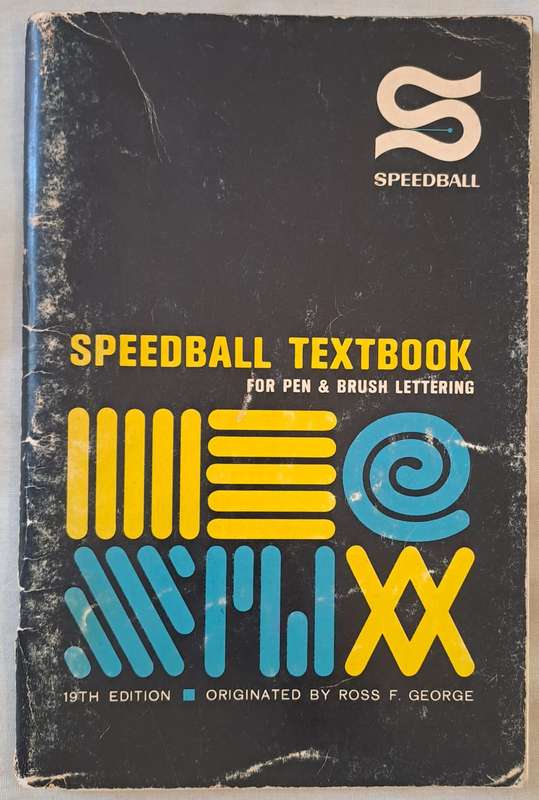 Speedball Textbook for pen and brush lettering (Paperback)