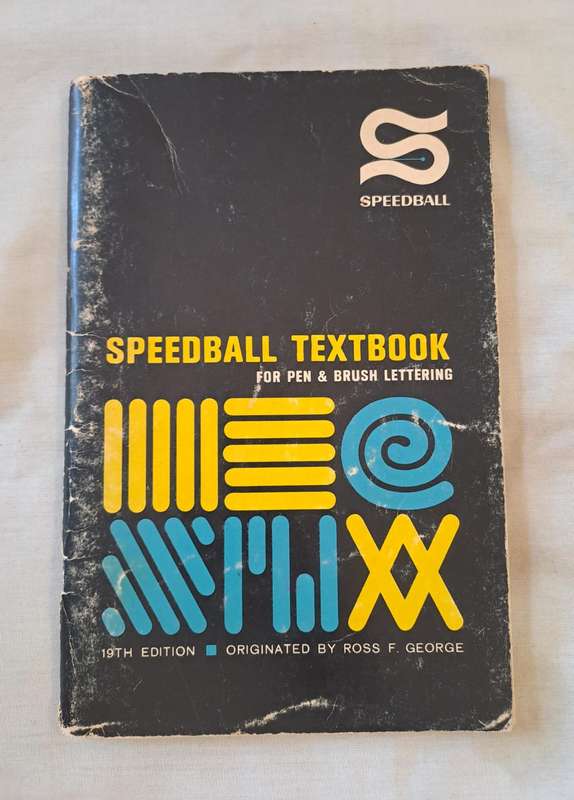 Speedball Textbook for pen and brush lettering (Paperback)