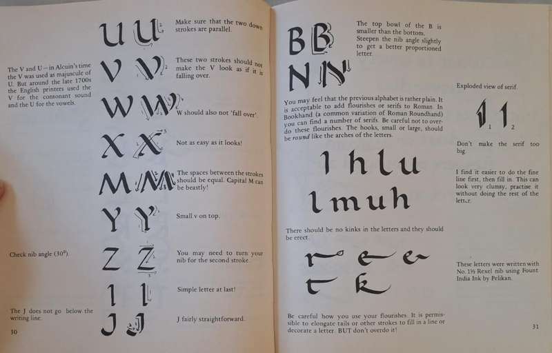Anne-Marie Moore practical calligraphy - Delta books (Hardcover)