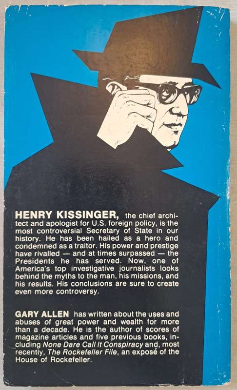 Kissinger The secret side of the secretary of state - Gary Allen (Paperback)