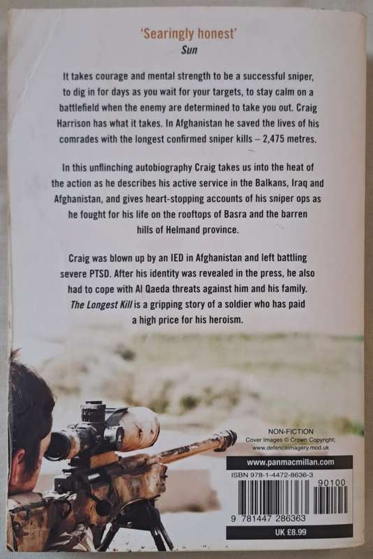 The longest kill - SGT Craig Harrison (Paperback)