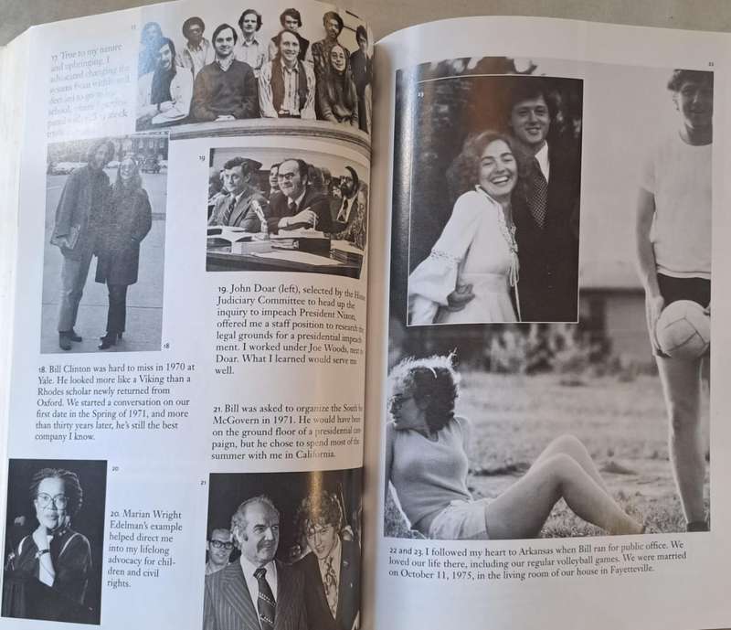 Living history - Hillary Rodham Clinton ( Hardcover)
