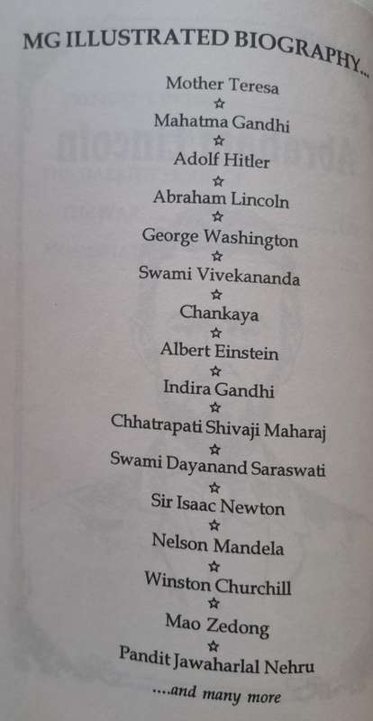 Illustrated Biography of Abraham Lincoln (Paperback)