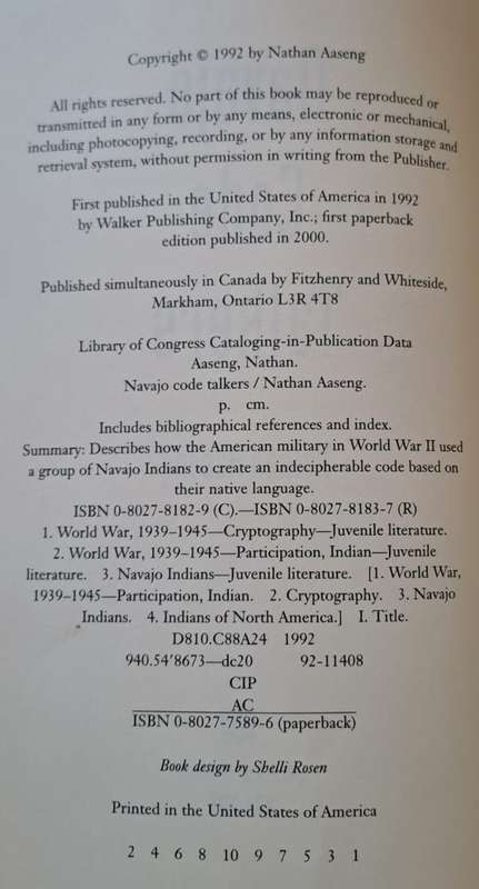 Navajo Code Talkers - Nathan Aaseng (Paperback)