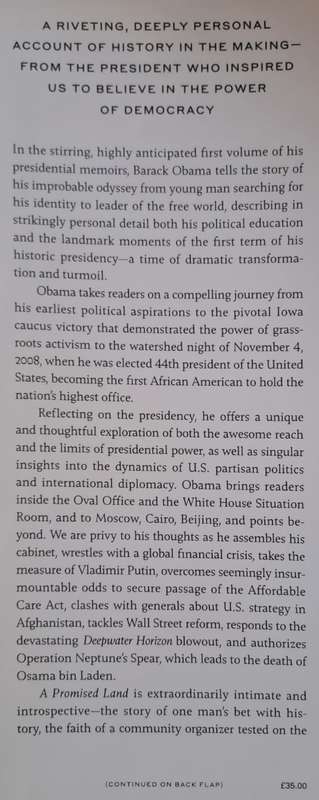 A promised land - Barack Obama (Hardcover)