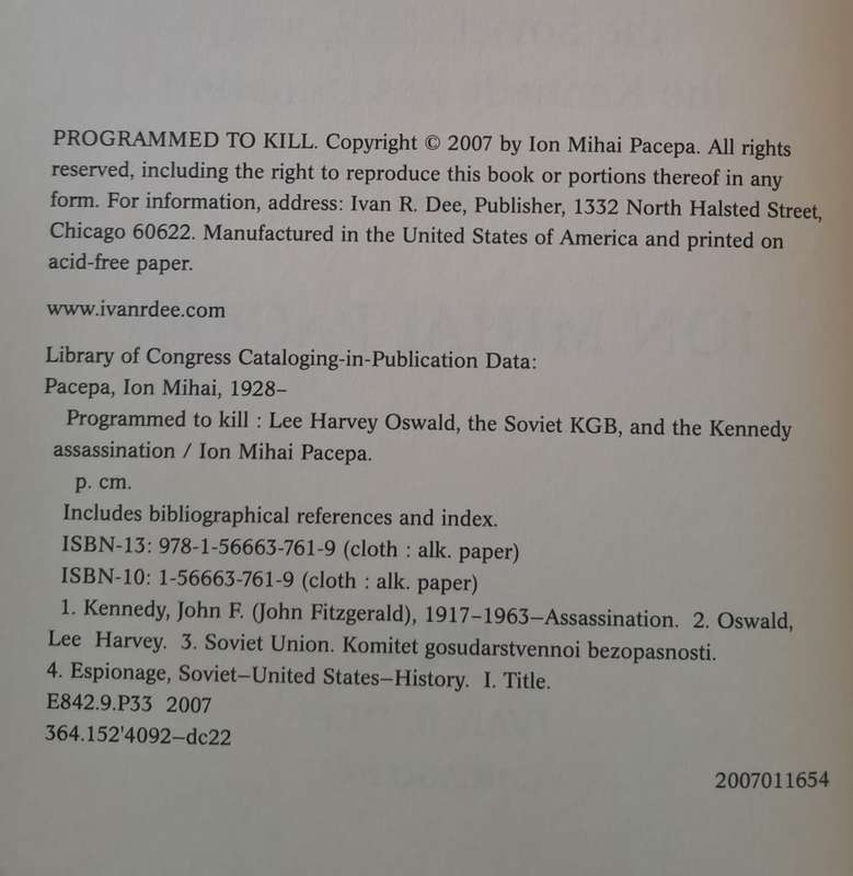 Programmed to kill - Lee Harvey (Hardcover)
