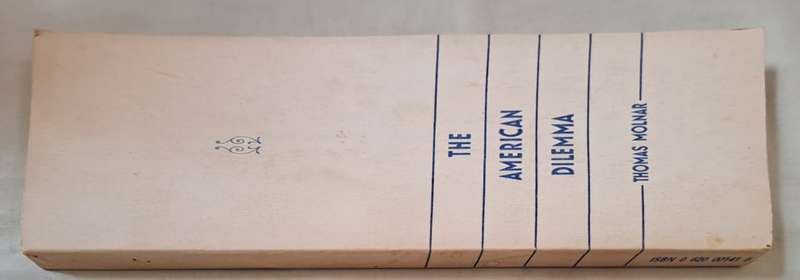 The American Dilemma - Thomas Molnar (Paperback)