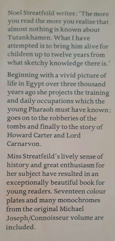 The boy Pharaoh Tutankhamen - Noel Streatfeild (Hardcover)