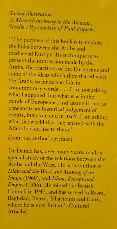 The Arabs and Mediaeval Europe - Norman Daniel (Hardcover)