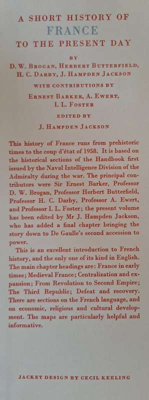 A short history of France to the Present day - Ernest Barker (Hardcover)