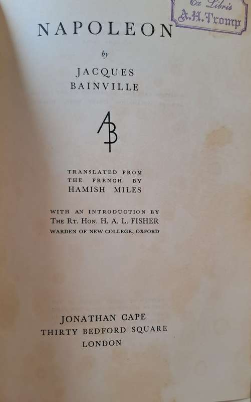 Napoleon - Jacques Bainville (Hardcover)