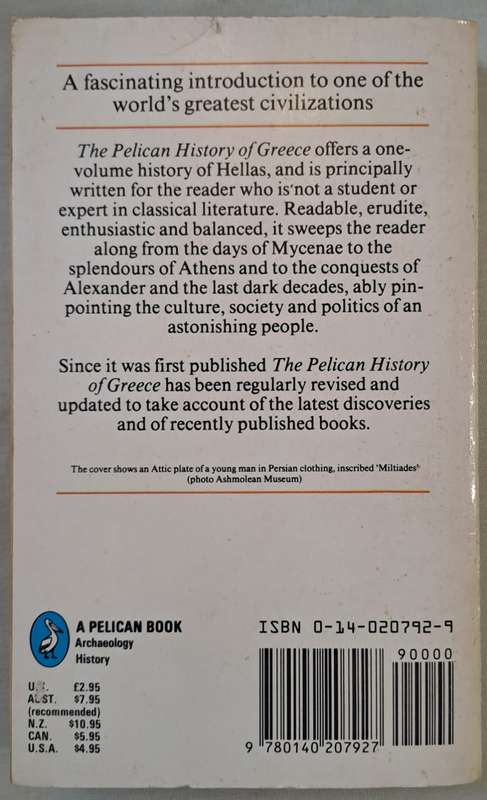 The Palican History of Greece - A.R Burn (Paperback)