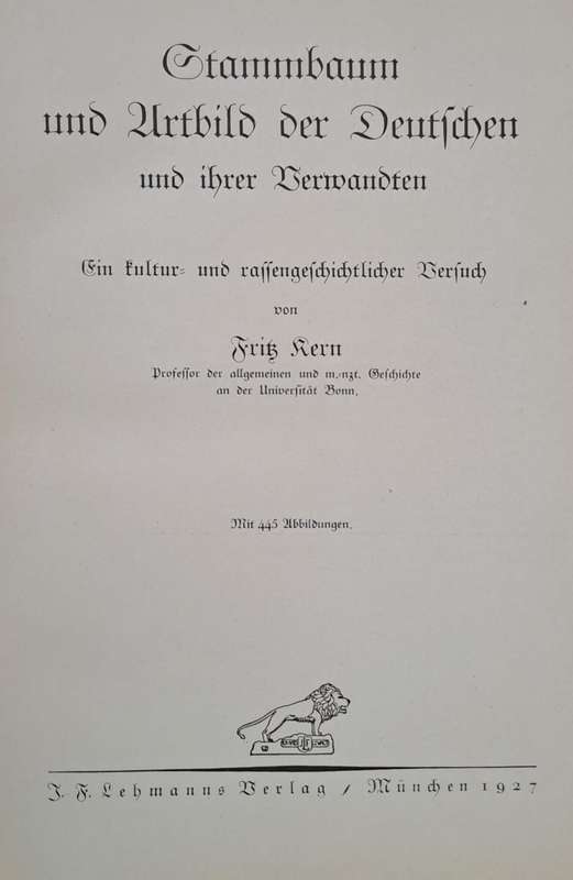 Stammbaum und Artbild der Deutschen und ihrer Verwandten (Hardcover)