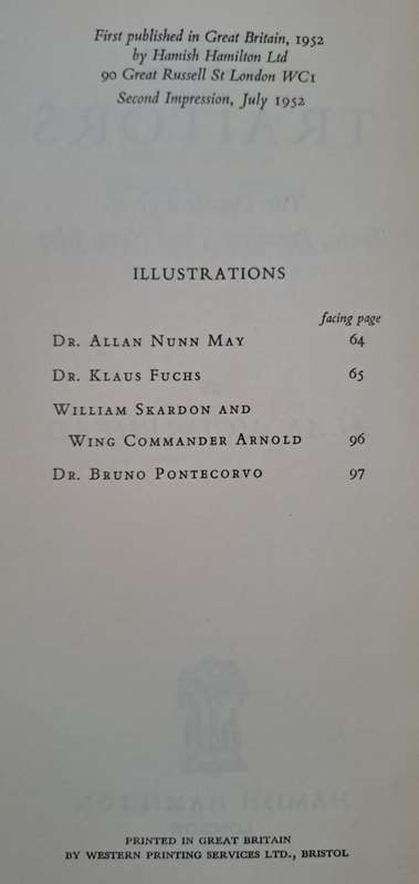 The Traitors  - Alan Moorehead (Hardcover)