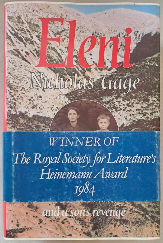 A savage war a mothers love, and a sons revenge - Eleni - Nicholas Gage (Hardcover with DJ)
