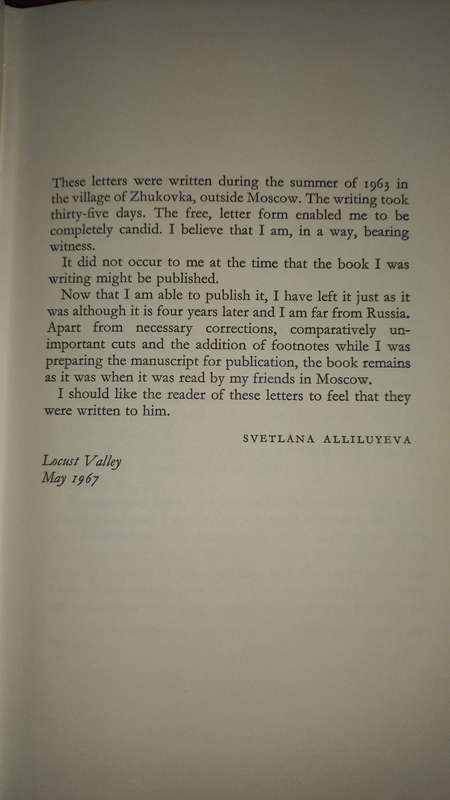Letters to a friend - Svetlana Alliluyeva (Hardcover)