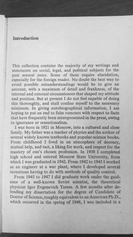 Sakharov Speaks - Andrei D. Sakharov (Paperback)