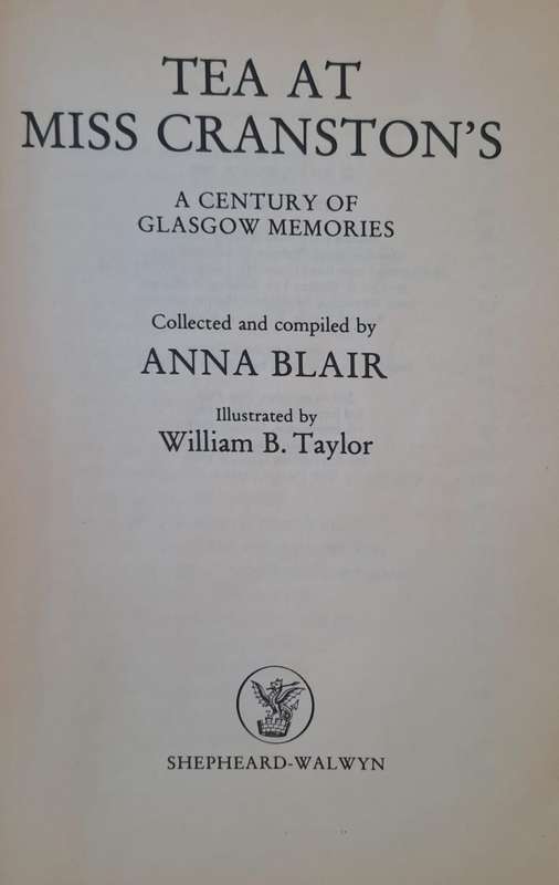 Tea at miss Cranston's - Anna Blair (Paperback)