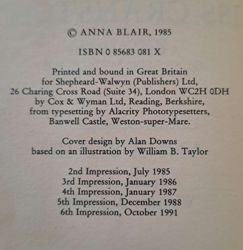 Tea at miss Cranston's - Anna Blair (Paperback)