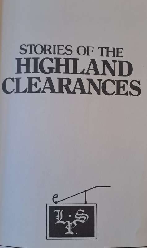 Histories of the Highland Clearances - Lang Syne (Paperback)