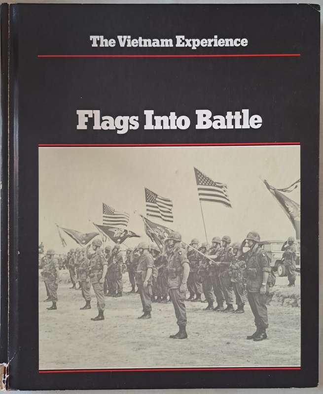 The Vietnam Experience (Flag into battle) - Boston publishing company (Hard cover with no DJ)