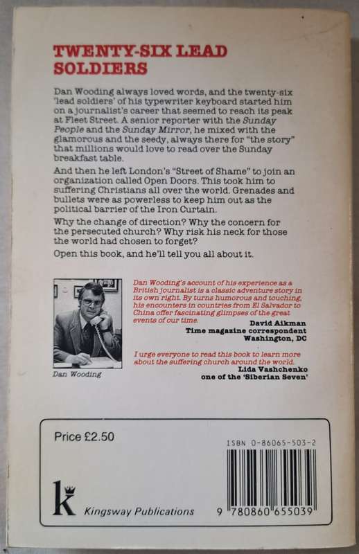 Twenty-six Lead Soldiers - Dan Wooding (Paperback with no DJ)