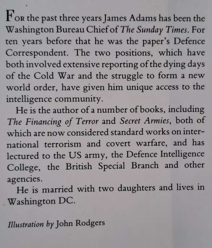 The New Spy - James Adams (Hard cover with DJ)