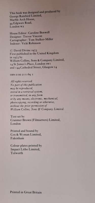 The Opening of the World - David Divine (Hard cover with DJ)