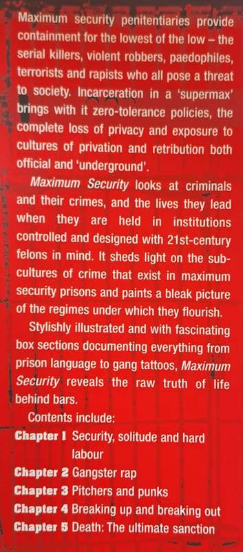 Maximum Security - Karen Farrington (Hard cover with DJ)