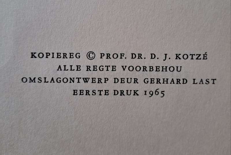 Die Kommunisme - D.J. Kotze (hard cover with DJ)
