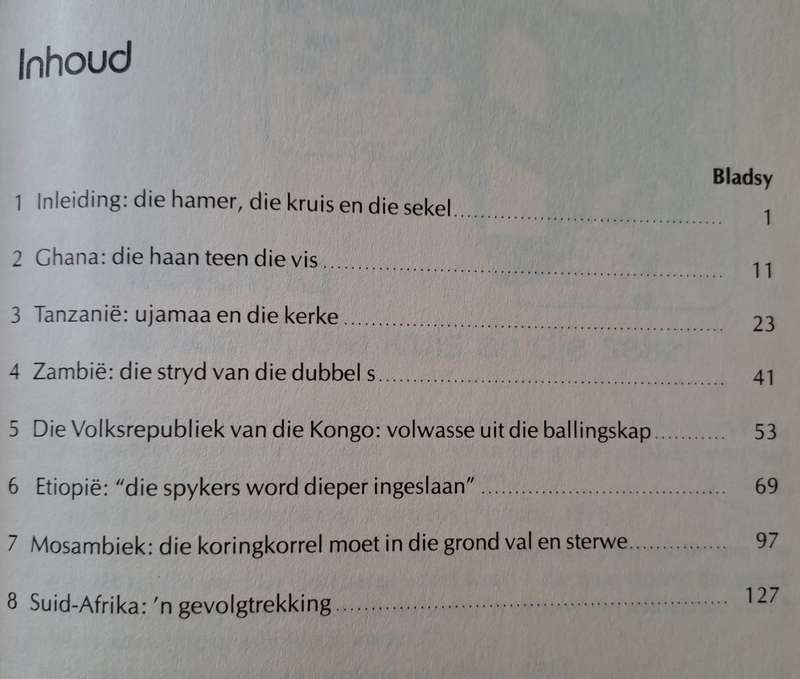 Die hamer, die kruis, en die sekel - Dr. Piet Meiring (Hard cover)