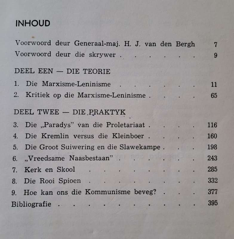 Die Kommunisme Fabel en Feit - W. G. Pretoruis (hard cover with DJ)