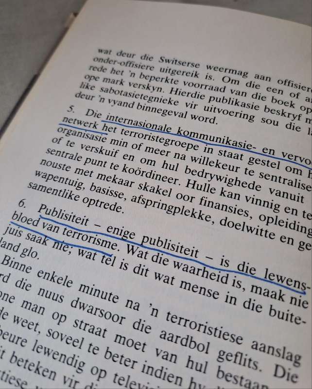 Terro Risme -Herman Venter (Hard cover with no dj)