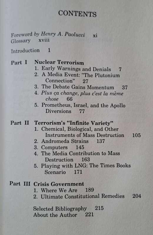 Technological Terrorism - Richard C. Clark (Hard cover with DJ)
