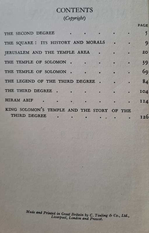 British Masonic Miscellany - George M. Martin, P.M., S.C. (Hard cover with no dj)