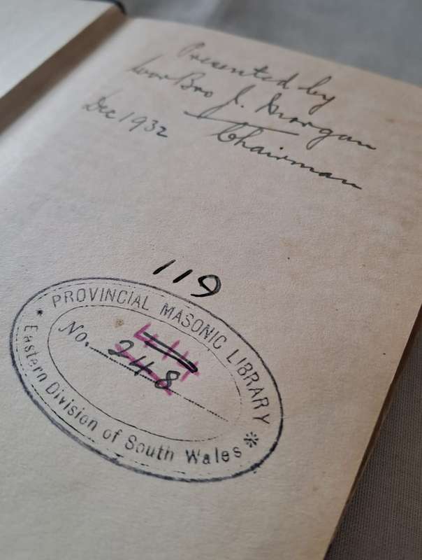 British Masonic Miscellany - George M. Martin, P.M., S.C. (Hard cover with no dj)