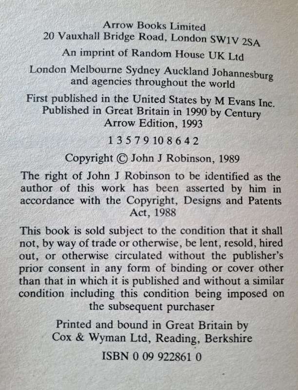 Born in Blood (The Lost Secrets of Freemasonry) - John J. Robinson : (paperback)