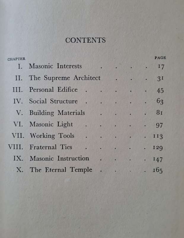 What Masonry Means - William E. Hammond (hardcover with no dj)