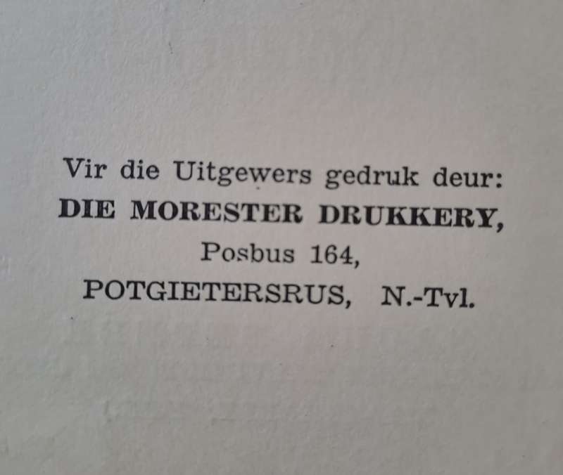 Vrymesselary sy geheime en gevare - F. N. Niekerk (Hard cover with no DJ)
