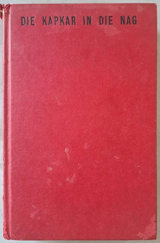 Die Kapkar in die Nag - A. L. Albertyn (Hard cover with no DJ)