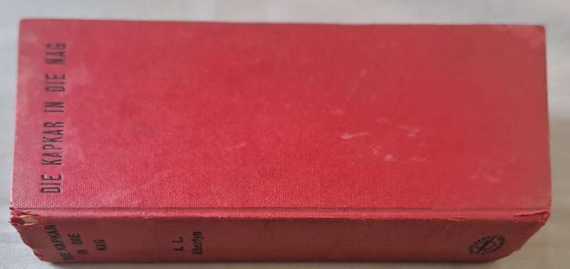 Die Kapkar in die Nag - A. L. Albertyn (Hard cover with no DJ)