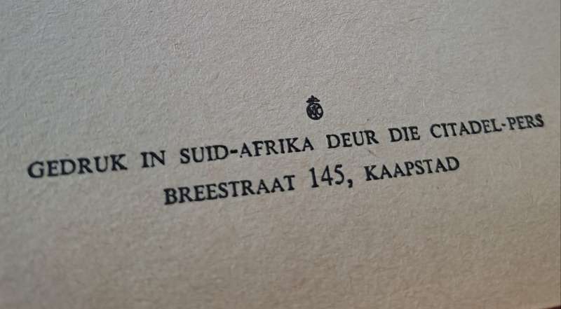 Die Kapkar in die Nag - A. L. Albertyn (Hard cover with no DJ)