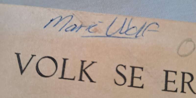N Volk se Erfenis - A. L. Albertyn (Hard cover with no DJ)
