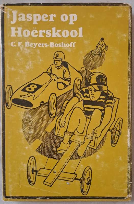 Jasper op Hoerskool - C. F. Beyers - Boshoff (hard cover weith no dj)