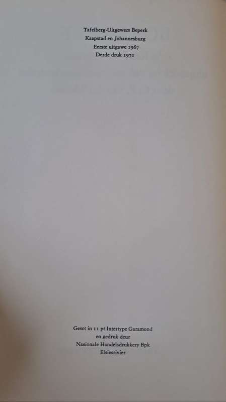 Boerneef: N keur uit sy prosa - C. P. van der Merwe (Hard cover with dj)
